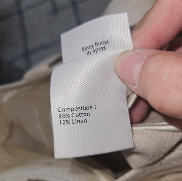 3.1 Phillip Lim Linen/Cotton Blend Trouser Pant Size 6 - Picture 6 of 10